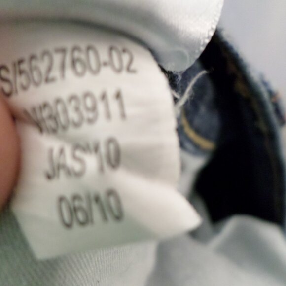 Old Navy 'The Flirt' Womens Dark Blue Denim Jeans Sz 14 Regular - Picture 9 of 12